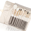 CAIRSKIN Go Golden 10 Face & Eyes Makeup Brush Set