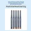 Proof 10 Gel Pencil Liner #6 Honey Bronze - Waterproof & Smudge Free Eyeliner