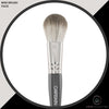 CAIRSKIN Mini Makeup Brush Set - 5 Brushes & Transparant Clutch