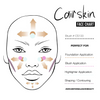 CAIRSKIN Luminous Make-up 3 Professional Face Foundation Contour & Blush Set