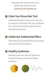 Color My Brows Browcara #4 Natural Brown