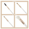 CAIRSKIN Go Golden 10 Face & Eyes Makeup Brush Set